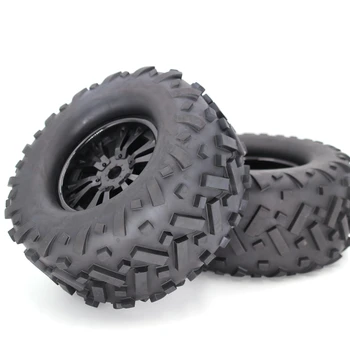 

2PCS RC Tire Buggy Scale Truck Banner Wilderness Tires Wheels Hub Contest Practice for 1/8 RC Car Modified Parts 170MM
