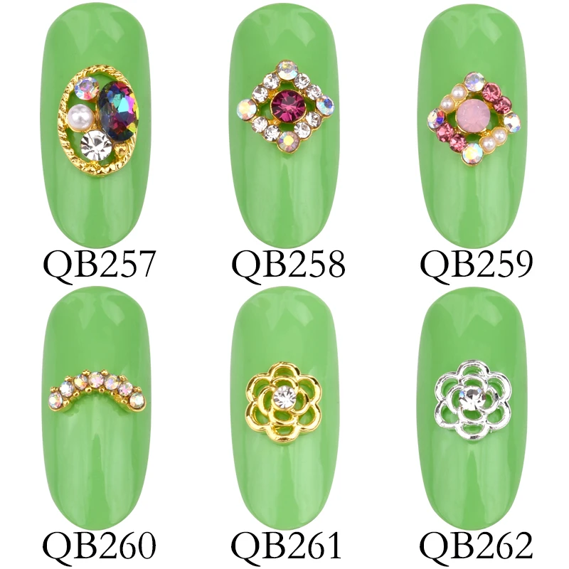 10 шт. цветных стразы украшения для ногтей драгоценный камень жемчуг украшение