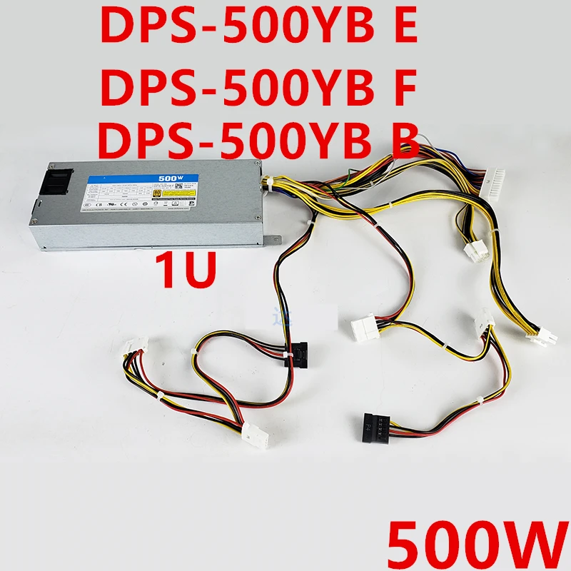 Новый оригинальный блок питания для Delta 80plus Gold 1U 500 Вт импульсный источник DPS-500YB B E
