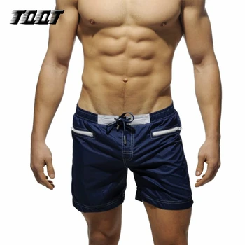 

TQQT Shorts Men Zipper Cargo Shorts Summer Boardshort Quick Dry Short Male Elastic Waist Fitness Paradeplatz Long Short 5P0646