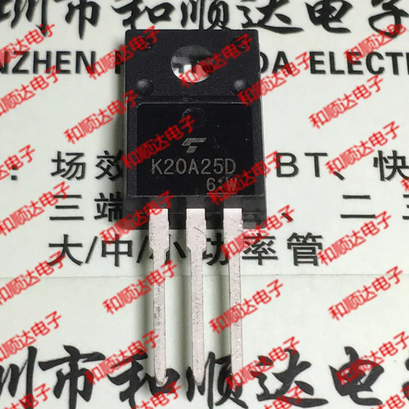 5 шт./K20A25D TK20A25D TO-220F TO220F