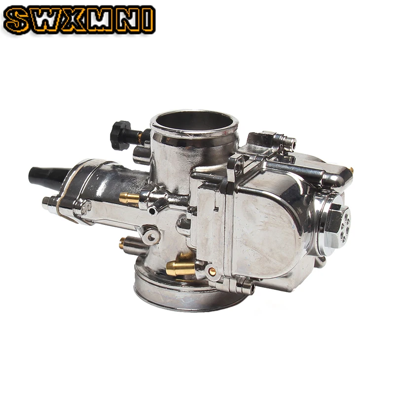 Серебряный карбюратор PWK 34 мм для карбюратор mikuni части 100-300cc скутеры с мощностью реактивного мотоцикла ATV