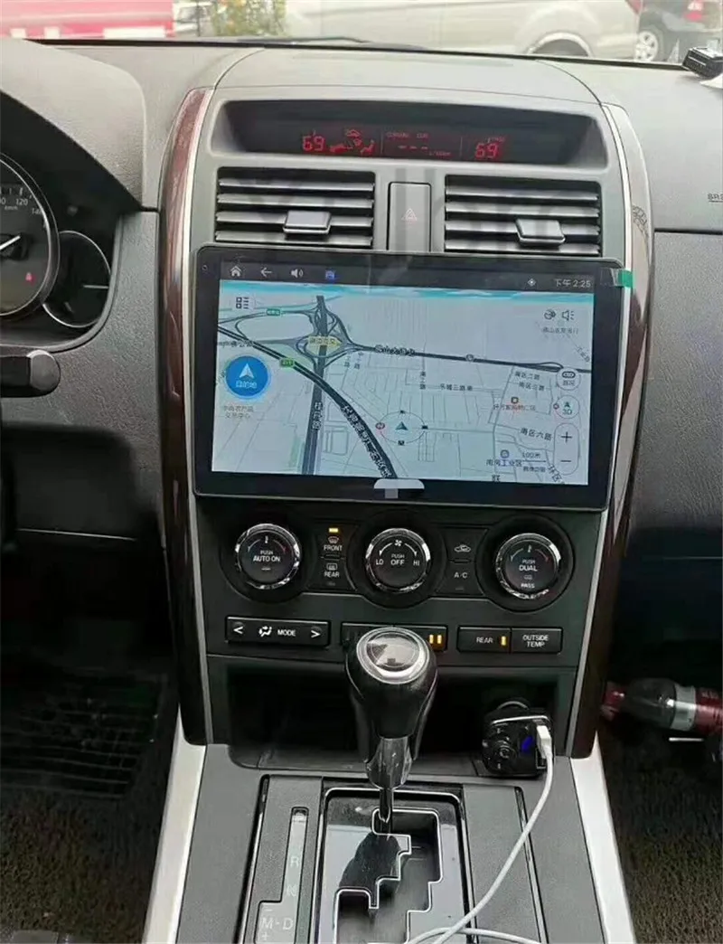 Автомобильный dvd плеер Yulbro мультимедийный с радио bluetooth gps навигацией android для MAZDA