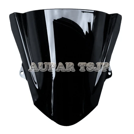 Autocycle лобовое стекло для Kawasaki ZX-10R 2008 2009 2010 автофургон воздушный дефлектор из АБС-пластика Пластик ZX10R 08 10 лобового стекла автомобиля дымчатое лобовое стекло - Цвет: Black