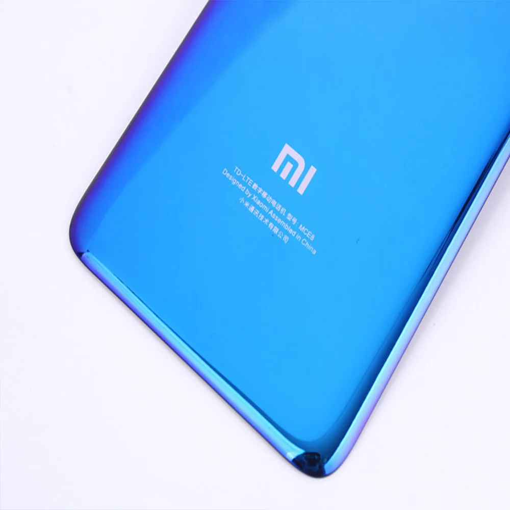 Для Xiaomi Mi Note 3 задняя крышка батареи 3D стекло Корпус задняя дверь задняя крышка Замена для Xiaomi Mi Note 3+ клейкая наклейка