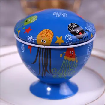 

New Metal Cup Small Jars Tea Food Toothpick Storage Tin Box Wedding Favor Caddy Iron Boxes Able Organizer Container Household