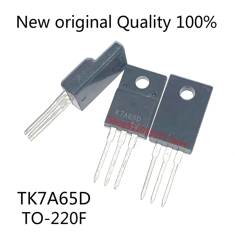 10 шт./лот K7A65D TK7A65D TO-220F 650V 7A новый спот Лидер продаж | Электронные компоненты и