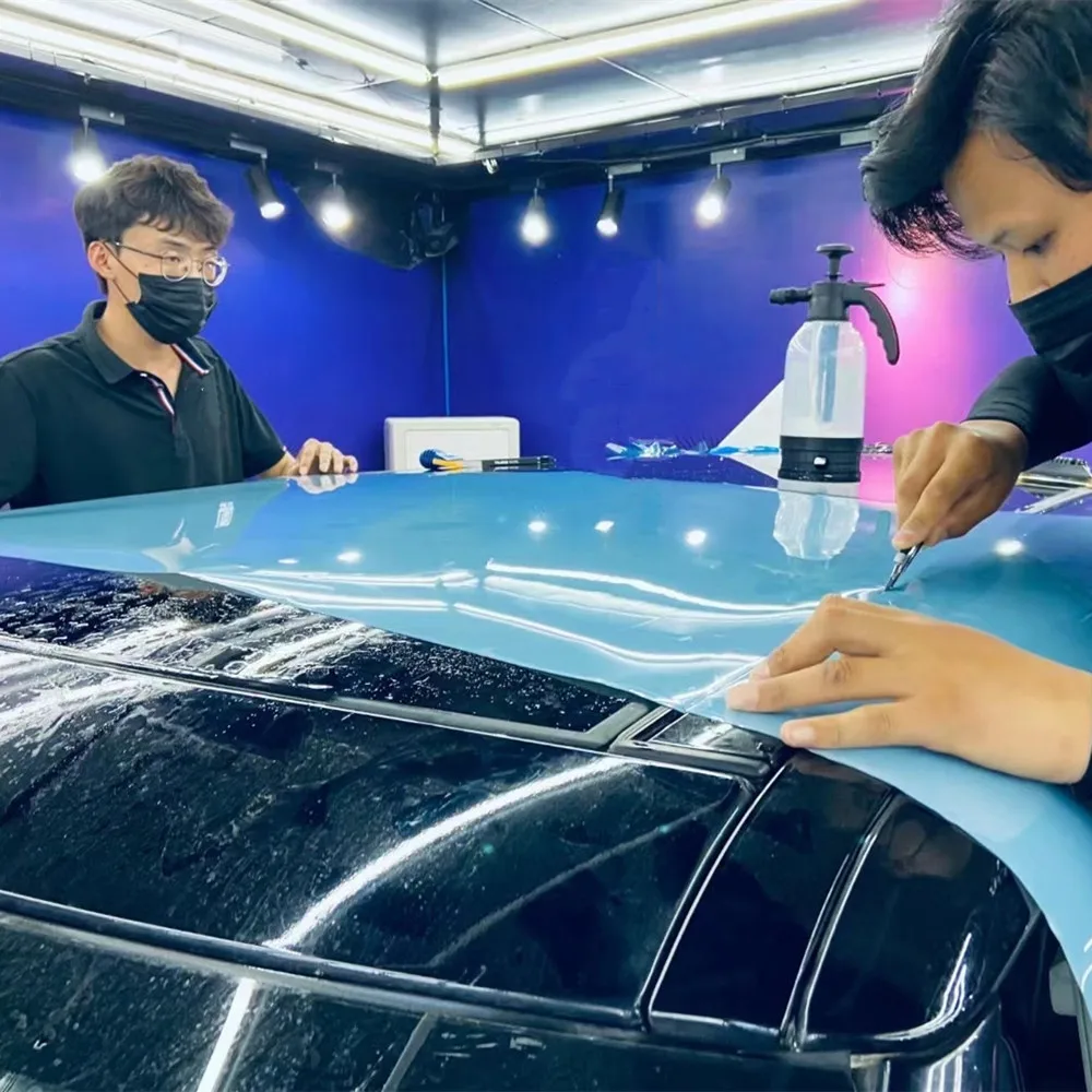 Hohofilm 152cmx300cm Ppf Sunroof Car Paint Protection Film Car Auto Coating Vinyl 97 Heat Proof