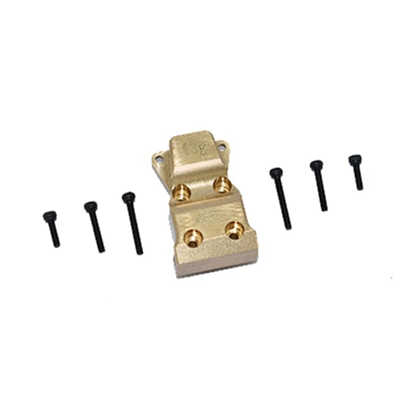 Латунная крышка дифференциала моста осевая для Axial SCX24 AXI90081 AXI00002 1/24 детали