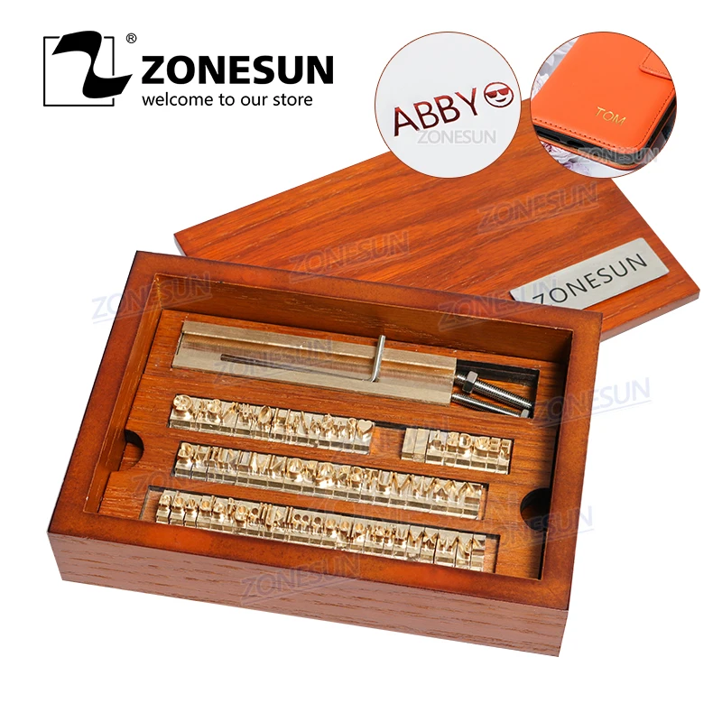 ZONESUN металлический штамп с символом для штамповки из латуни и кожи 6 мм|Штампики| |