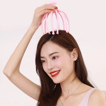 

12 Claws Octopus Head Massager Scratch Scalp Massager Relax Tool Massage Tool Health Accessories