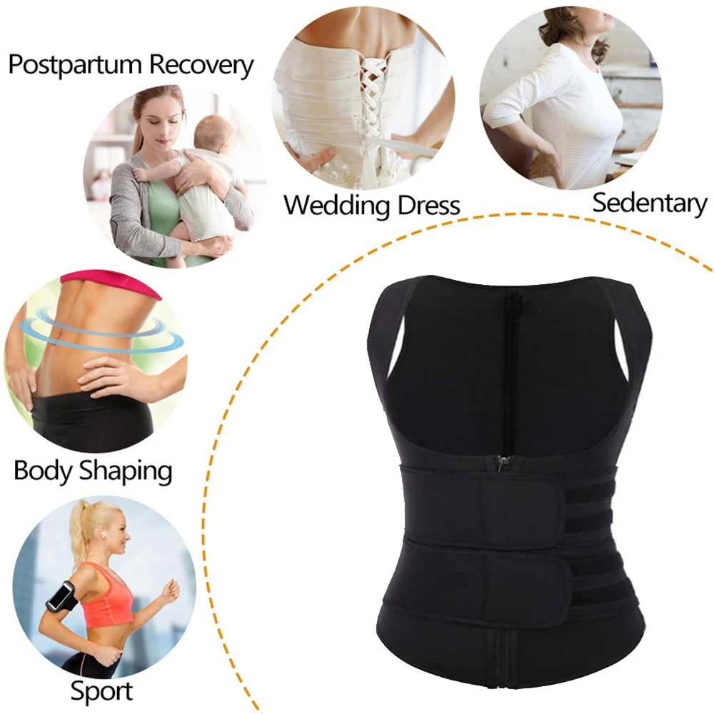 2021 Women Shapewear Waist Body Shapers Trainer Lost Weight Control Tummy Strap Slimming Fitness Neoprene Sauna Sweat Belt New spanx shorts