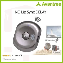 Avantree aptX низкой задержкой Bluetooth приемник и передатчик 2-в-1 Беспроводной адаптер для источника аудио дома Системы-Сатурн Pro