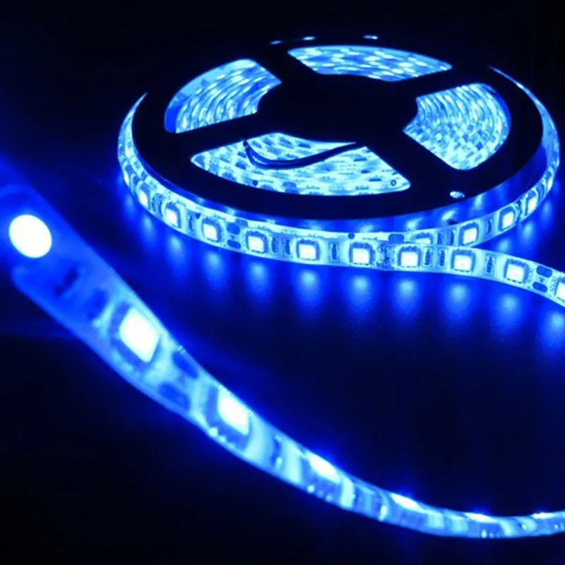 5 м 5050 SMD 60-300LED светильник водонепроницаемый DC 12V 5lm 72W яркий