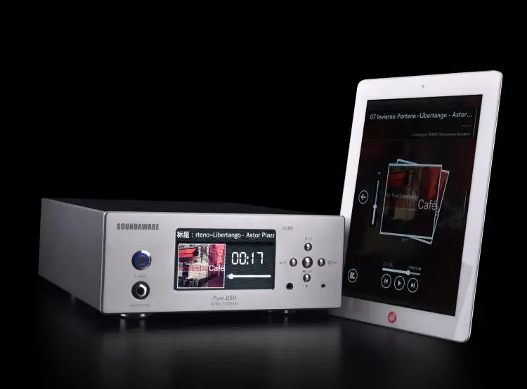 Soundaware A280 1 бит HIFI без потерь сеть интегрированный музыкальный плеер DSD128 ROON MQA 192 кГц PCM независимая гарнитура DAC AMP