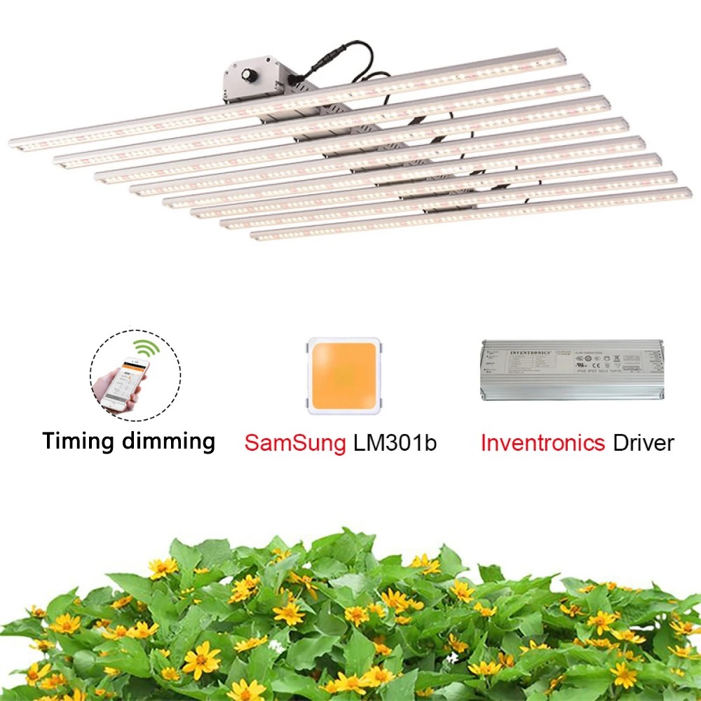 

LED Grow Light Bars Quantum Board Growth Full Spectrum Samsung LM301B/OSRAM 660nm High PPFD Grow Plant Lamps Phyto Growing Lamp