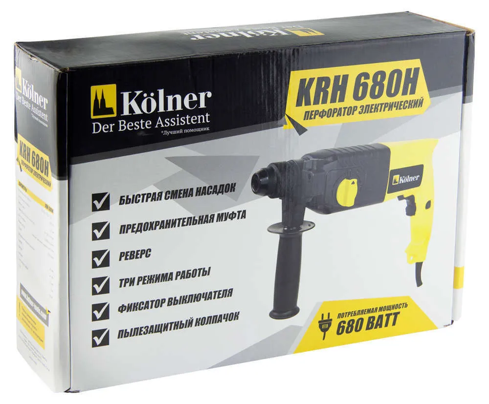 Перфоратор Kolner KRH 680H
