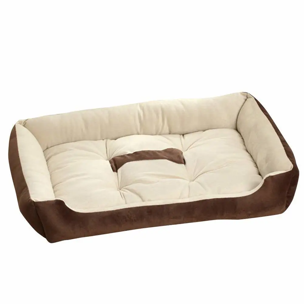Pet Bed Soft Warm Dog House For Small Medium Large Dogs Washable Nest Sofa For Cat Puppy Cotton Kennel Mat Pet Beds House