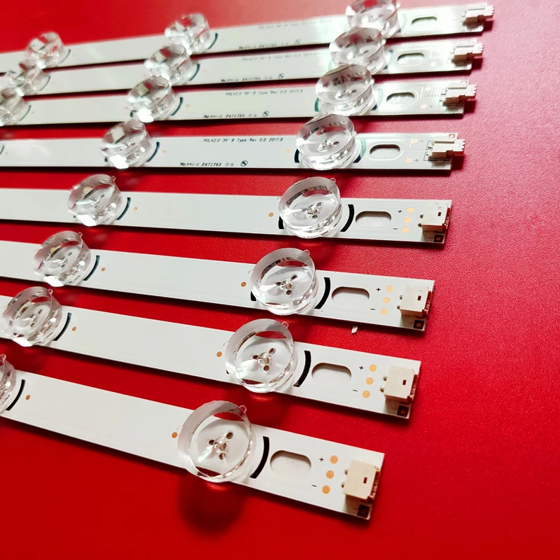 40Pieces/lot NEW Full Backlight Ar ray LED Strips Bars for LG 39LN540V 39LN570V 39LA620V HC390DUN POLA2.0 39 A B |