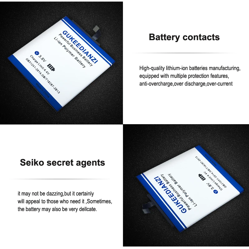 GUKEEDIANZI Mobile Phone Battery BM35 For Xiaomi Mi 4c M4c Mi4C 4300Ah High Quality and Strong Safe Replacement Battery