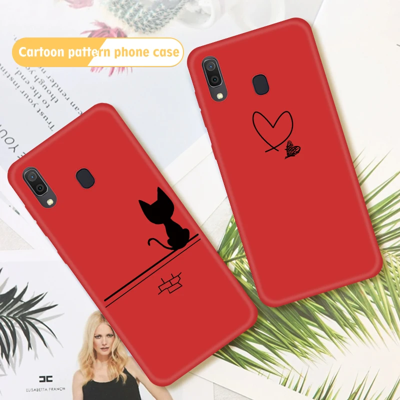 Чехол с милым сердечком для samsung Galaxy S10e S8 S9 S10 Plus Note 10 Note10 Plus Pro, чехол для телефона samsung A50 A30 A40 A10 A20