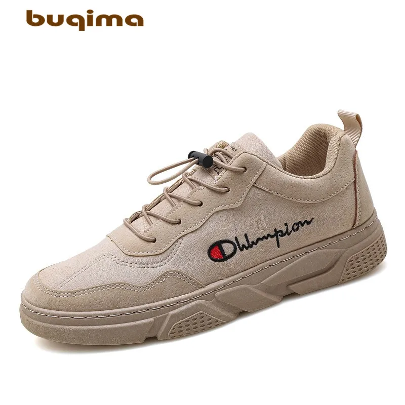 

Buqima men's shoes low cut shoes sports shoes student shoes outdoor sports elastic pull buckle flat with