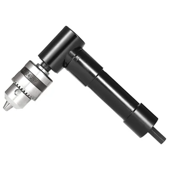 

Cordless Right Angle Drill Attachment Adapter With 3/8 inch Keyed Chuck 8mm Hex Shank Power Tool