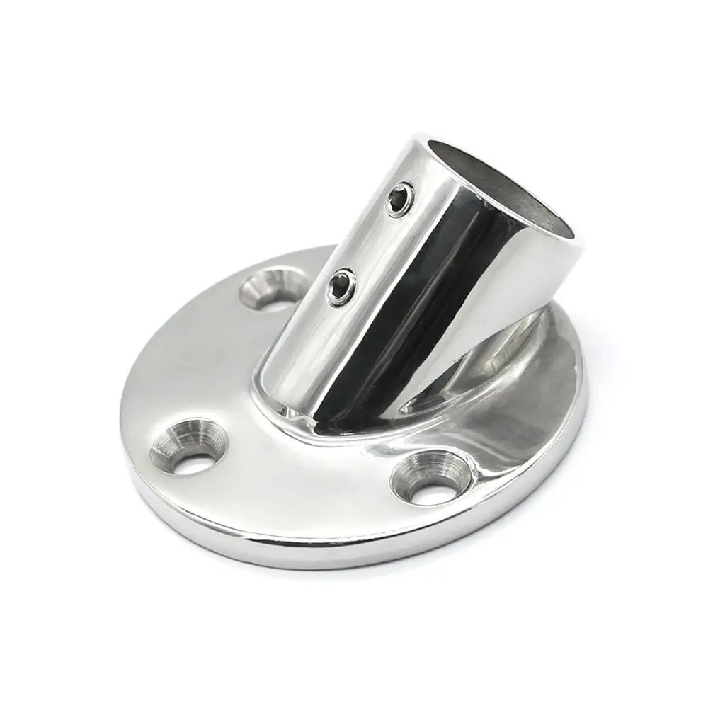 Boat 316 Stainless Steel 45° Handrail Railing Fittings 1