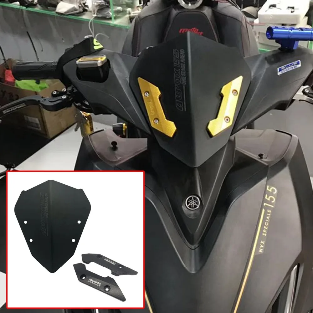 Декоративные молдинги для лобового стекла для Yamaha Aerox 155 NVX 155 150 L 155