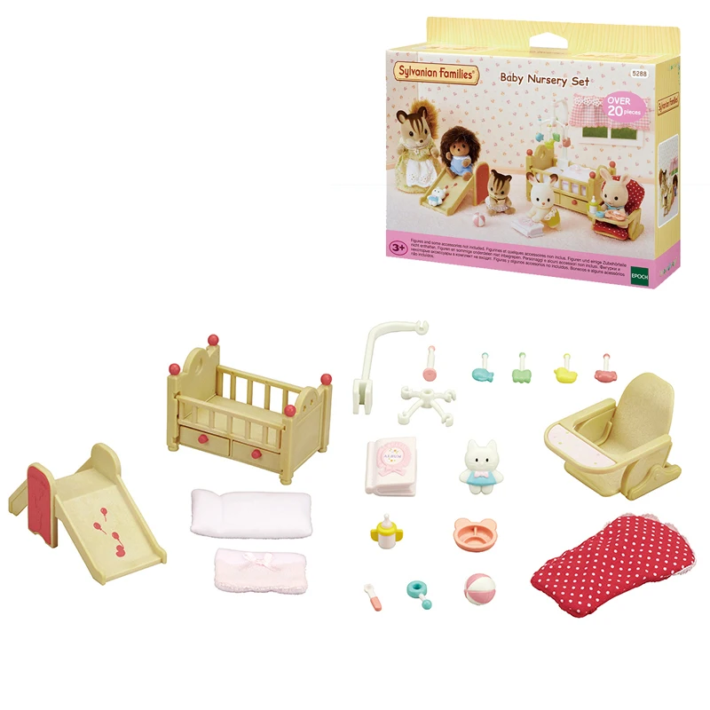S01 Sylvanian Families кукольный домик, мебель, аксессуары для детской комнаты, набор без фигурок 5288