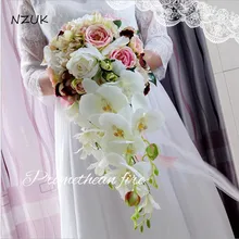 Свадебные букеты невесты свадебные цветы букет Искусственные розы свадебные цветы SPH049