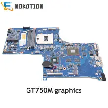 NOKOTION 720267-501 720267-001 аккумулятор большой емкости для hp Envy 17 M7 17T материнская плата ноутбука HM87 DDR3L GT750M графика