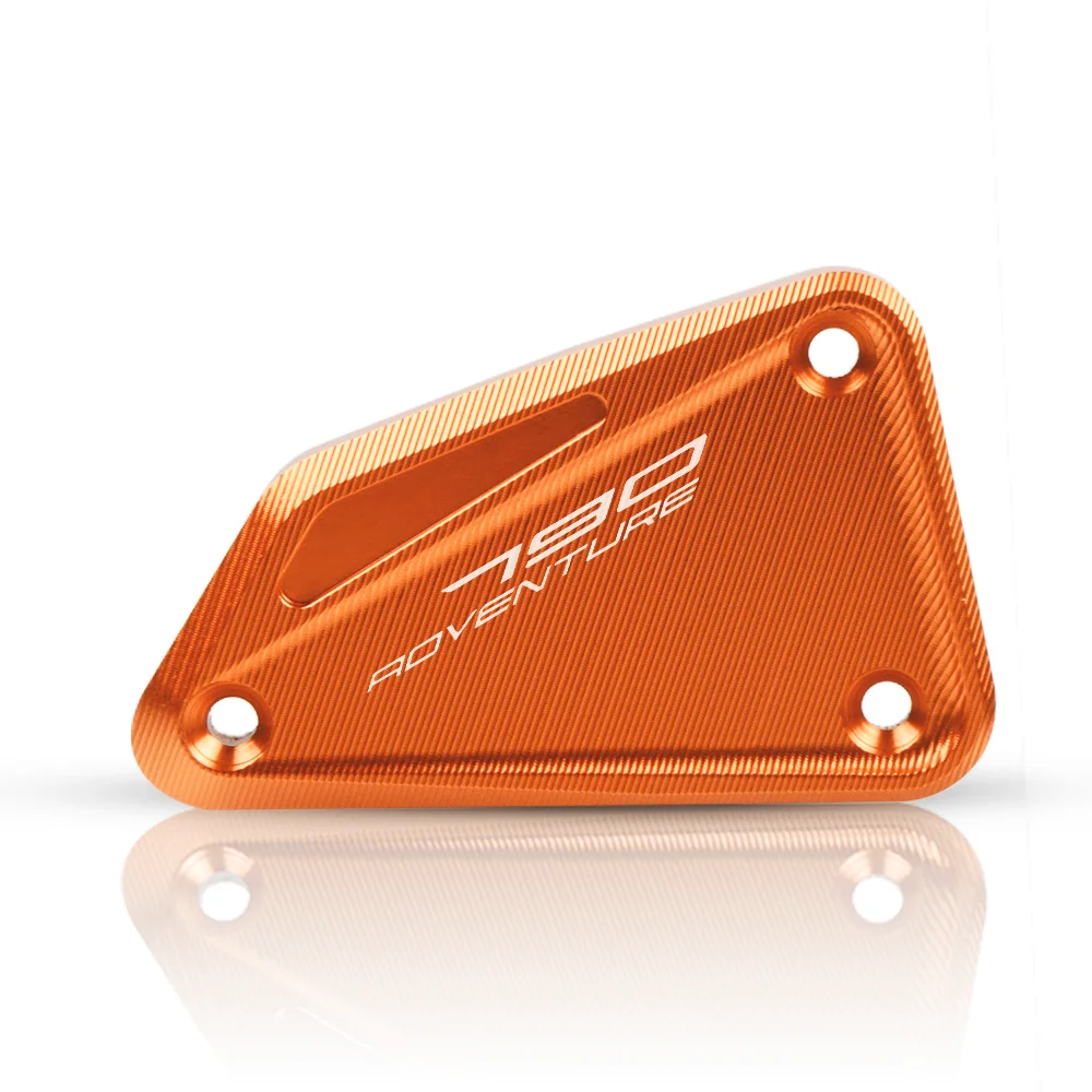 

CNC Aluminum Motorcycle Power Front Brake Cylinder Fluid Reservoir Aluminum Cover Cap with logo for KTM 790 ADVENTURE 2019