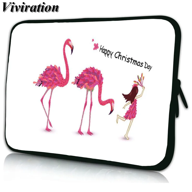 Funda Portatil 10," 10" 11," 12" 1" 13" 1" 17" 15," Сумка для ноутбука для Thinkpad lenovo acer чехол для ноутбука чехол - Цвет: Flamingo004
