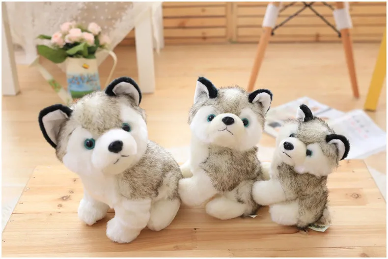 

Animal Stuffed Plush Toy Huskie , Plush dolls ,Size 18CM-28CM Approx.