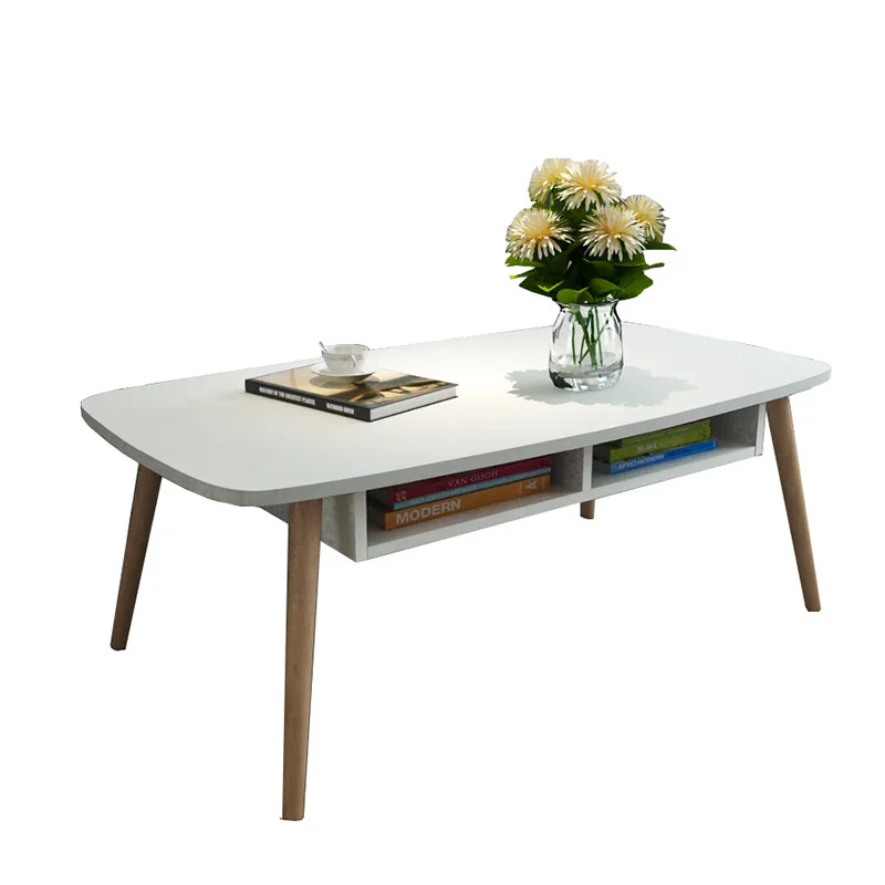 

Tea Concise Living Room Mini Small Table Solid Wood Simple Easy Ellipse Desk Chinese Wooden Side For Coffee Minimalist Furniture