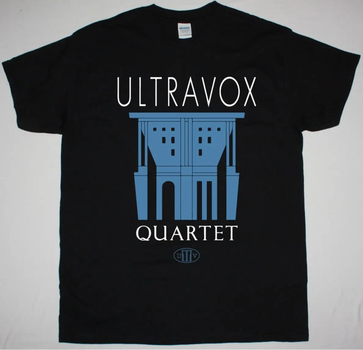 ULTRAVOX четверка черная футболка новая волна SYNTHPOP ART ROCK VISAGE SOFT CELL | Мужская одежда