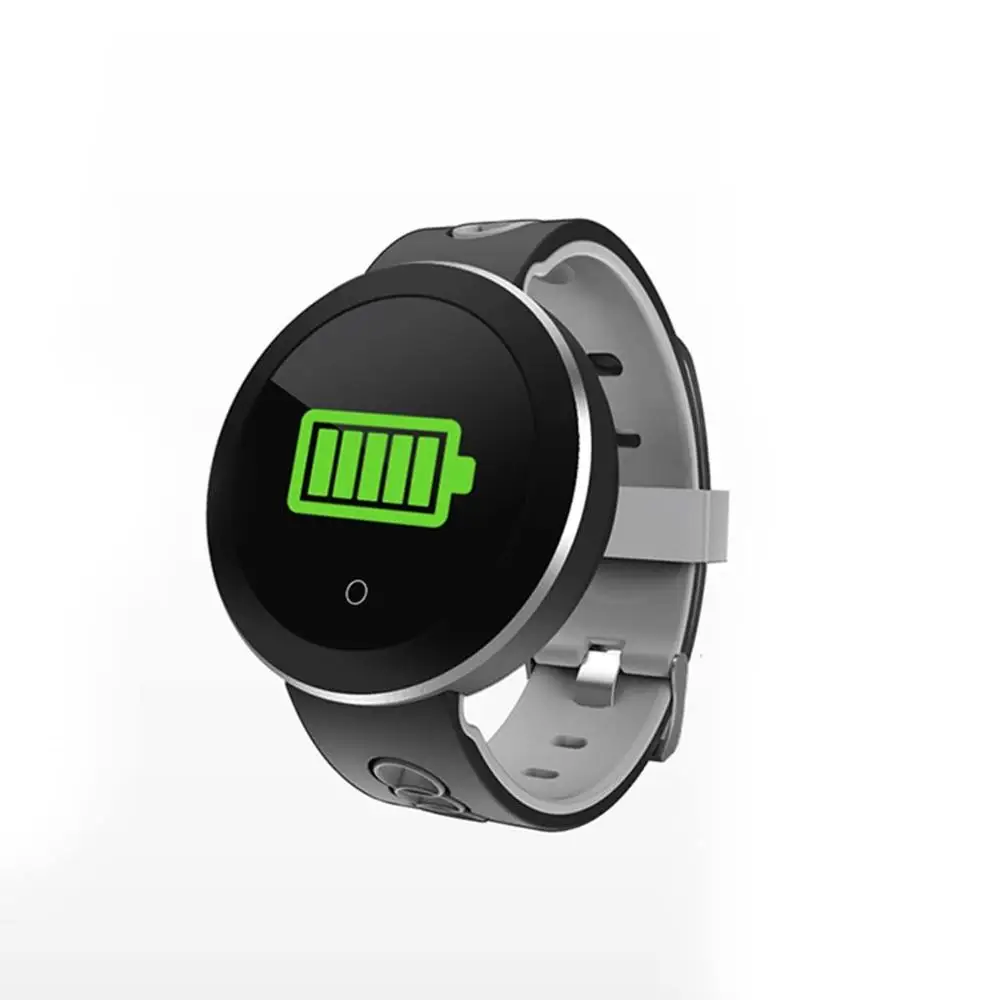 

Smart Watch Real-time Heart Rate Monitor Pedometer USB Charge Sports Braclet