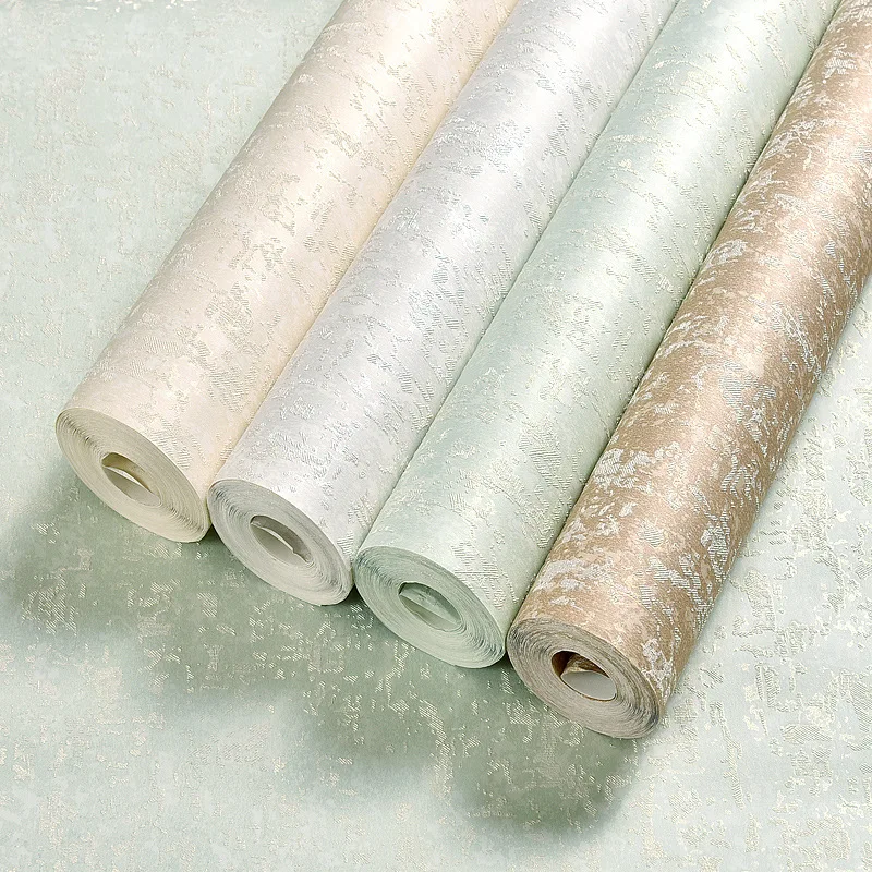 

Modern Minimalist 3D Bump Stereo Faux Diatom Mud Wallpaper Mottled Pattern Solid Color Plain Color Library Bedroom Living Room W