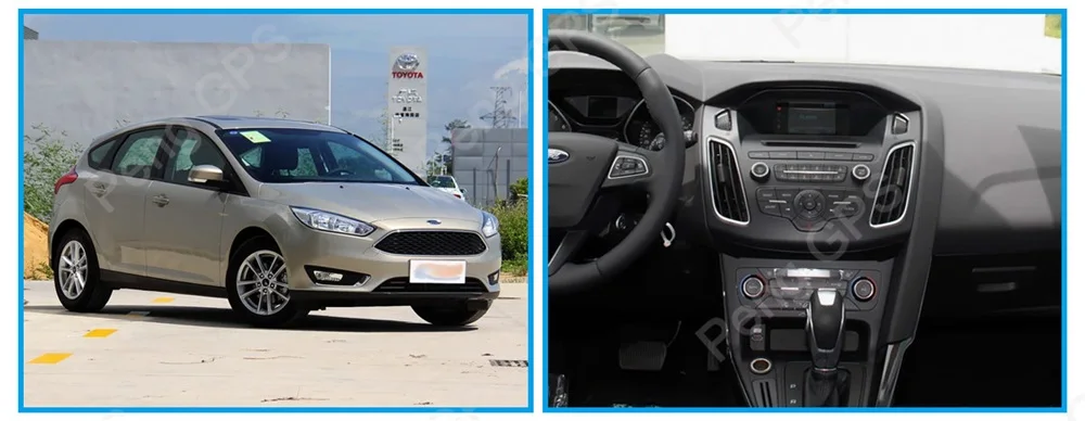 4G 64G PX6 Android 9.0 Car Radio Tesla Vertical Screen for Ford Focus 2013- Audio Player In-dash Carplay GPS Navigation