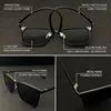 SIMPRECT TR90 Polarized Sunglasses Men 2022 UV400 High Quality Square Sunglasses Retro Anti-glare Driver's Sun Glasses For Men ► Photo 3/6