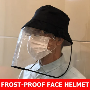 

Protective Hat Windproof Anti-fog Fisherman Cap Removable Protective Cover UV Protection Sun Caps Outdoor Fisherman Cap