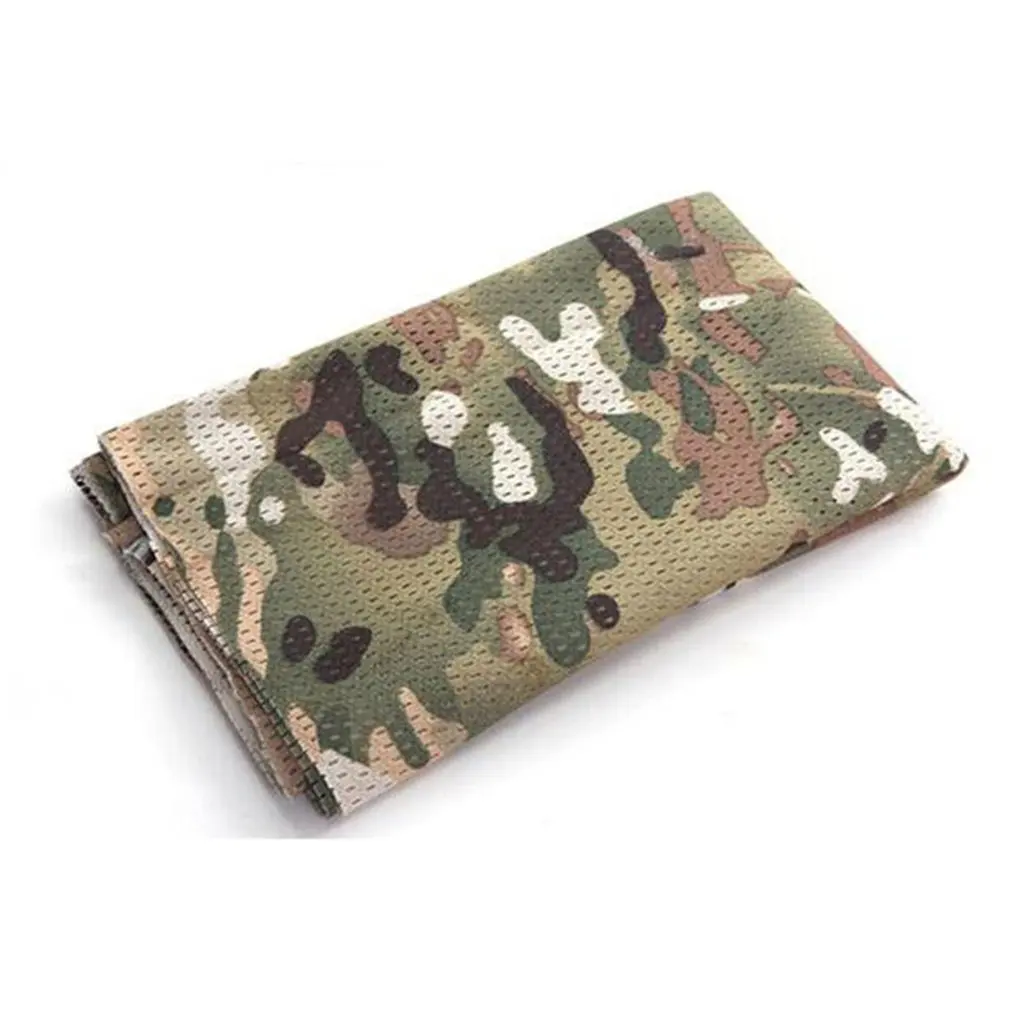 Открытый многоцелевой камуфляж полотенце 160x45 см quare шарф Тюрбан Камуфляжный шарф