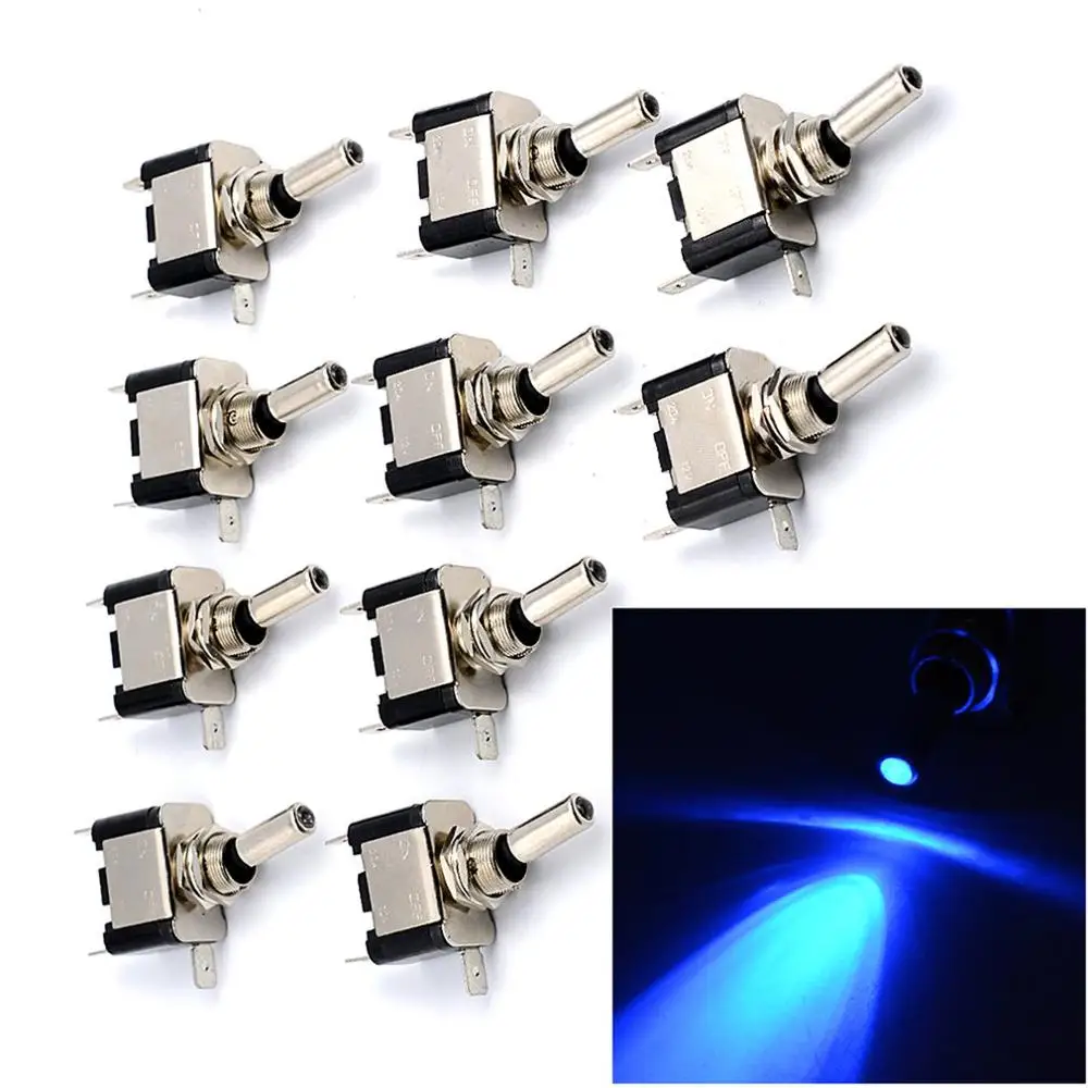 Многофункциональная автомобильная лодка Автомобильная Кнопка Swing Switch с подсветкой, переключатель фар для лодки, модифицированный 12 В