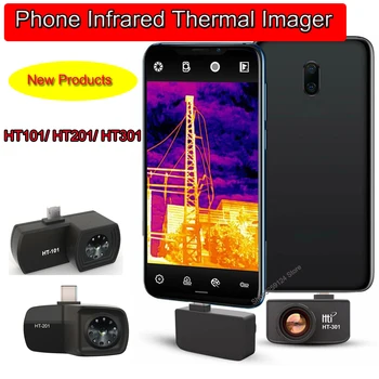 شراء الهاتف المحمول التصوير الحراري يده الأشعة تحت الحمراء عالية الحرارية تصوير كاميرا أندرويد Type-C HT-101/HT-201/HT-301