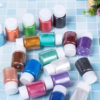 

1 Bottle Of Pigment Powder Mica Powder For Diy Bath Bomb Making Material Eye Shadow Cosmetic Mud Resin Making Crystal Soap A0J6