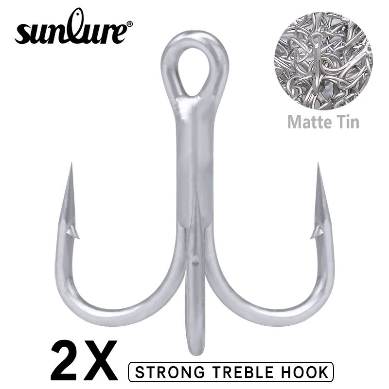 Generic Sunlure 50pcs/lot Saltwater Fishing Hooks High-Carbon Steel