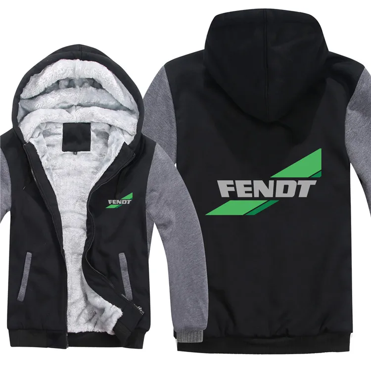 Fendt толстовки зимние для мужчин Мода Шерсть подклад куртки утолщаются Fendt толстовки человек пальто пуловер HS-110