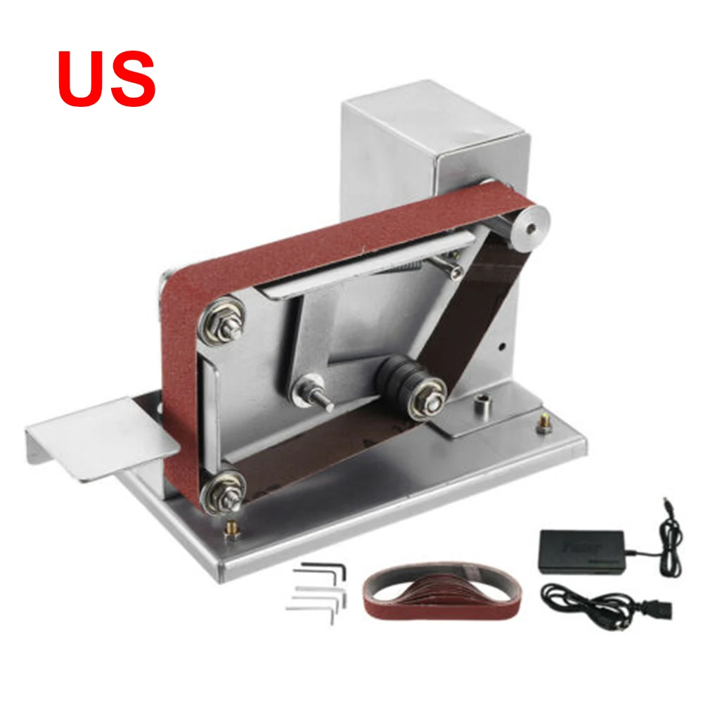 

Mini Belt Sander Sanding Polishing Grinding Machine Abrasive Belts Grinder dustproof and non-slip design