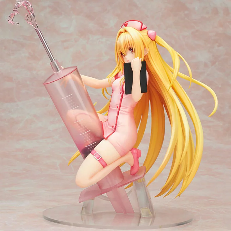 

ALTER To Love Ru Darkness Golden Darkness Yami Nurse PVC Action Figure toy To Love Darkness Toy Christmas Gift For Children Kids